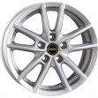 Borbet W W7 R17 PCD5x112 ET43 DIA57.1 crystal silver